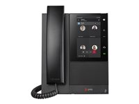 Poly CCX 500 for Microsoft Teams - Téléphone VoIP avec ID d'appelant/appel en instance - SIP, SRTP - 24 lignes - noir 82Z76AA