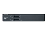 Cisco 867VAE - - routeur - - modem ADSL commutateur 4 ports - 1GbE - ports WAN : 2 - Montable sur rack - reconditionné C867VAE-K9-RF