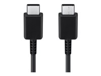 Samsung EP-DA705 - Câble USB - 24 pin USB-C (M) pour 24 pin USB-C (M) - USB 2.0 - 3 A - 1 m - noir EP-DA705BBEGWW