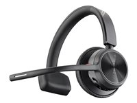 Poly Voyager 4310-M - Voyager 4300 UC series - micro-casque - sur-oreille - Bluetooth - sans fil, filaire - USB-C - noir - Certifié pour Microsoft Teams 77Y97AA