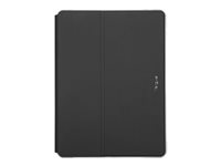 Targus SafePort - Étui à rabat pour tablette - robuste - antimicrobien - polyuréthanne thermoplastique (TPU) - clair - 10.2" - pour Apple 10.2-inch iPad (7ème génération, 8ème génération, 9ème génération) THD515GL