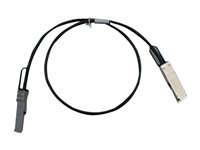 Cisco - Câble d'attache direct 40GBase-CR4 - QSFP (M) pour QSFP (M) - 2 m - passif - remanufacturé - pour P/N: 8101-32FH-C, 8102-64H-C, C9400X-SUP-2++=, N9K-C93108TC-FX3, N9K-C93108TC-FX3H QSFP-H40G-CU2M-RF