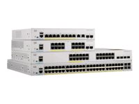Cisco Catalyst 1000-8FP-2G-L - Commutateur - Géré - 8 x 10/100/1000 (PoE+) + 2 x SFP Gigabit combo (liaison montante) - Montable sur rack - PoE+ (120 W) - remanufacturé C1000-8FP-2G-L-RF
