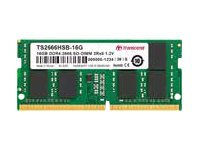 Transcend Branded - DDR4 - module - 8 Go - SO DIMM 260 broches - 3200 MHz / PC4-25600 - CL22 - 1.2 V - mémoire sans tampon - non ECC TS3200HSB-8G