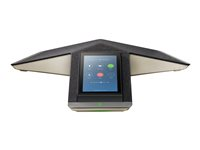 Poly Trio C60 NR - Téléphone VoIP de conférence - avec Interface Bluetooth avec ID d'appelant/appel en instance - IEEE 802.11a/b/g/n (Wi-Fi) / Bluetooth 4.2 - à 5 voies capacité d'appel - SIP, SRTP, SDP - 3 lignes - noir 830A2AA