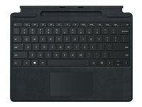 Microsoft Clavier Signature pour Surface Pro - Clavier - avec pavé tactile, accéléromètre, plateau de rangement et de chargement du Surface Slim Pen 2 - AZERTY - Français - noir - commercial - pour Surface Pro 8, Pro X 8XB-00004?EC_INV