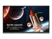 BenQ RE7503 - Classe de diagonale 75" Essential Series écran LCD rétro-éclairé par LED - interactive - avec écran tactile (multi-touches) - 4K UHD (2160p) 3840 x 2160 - LED à éclairage direct RE7503
