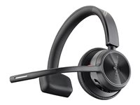 Poly Voyager 4310 - Voyager 4300 UC series - micro-casque - sur-oreille - Bluetooth - sans fil, filaire - USB-C - noir - Certifié pour Microsoft Teams 77Y95AA